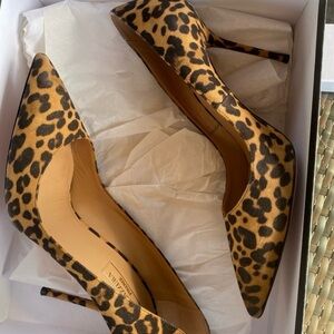 Aquazzura Animal Print Stiletto Heels